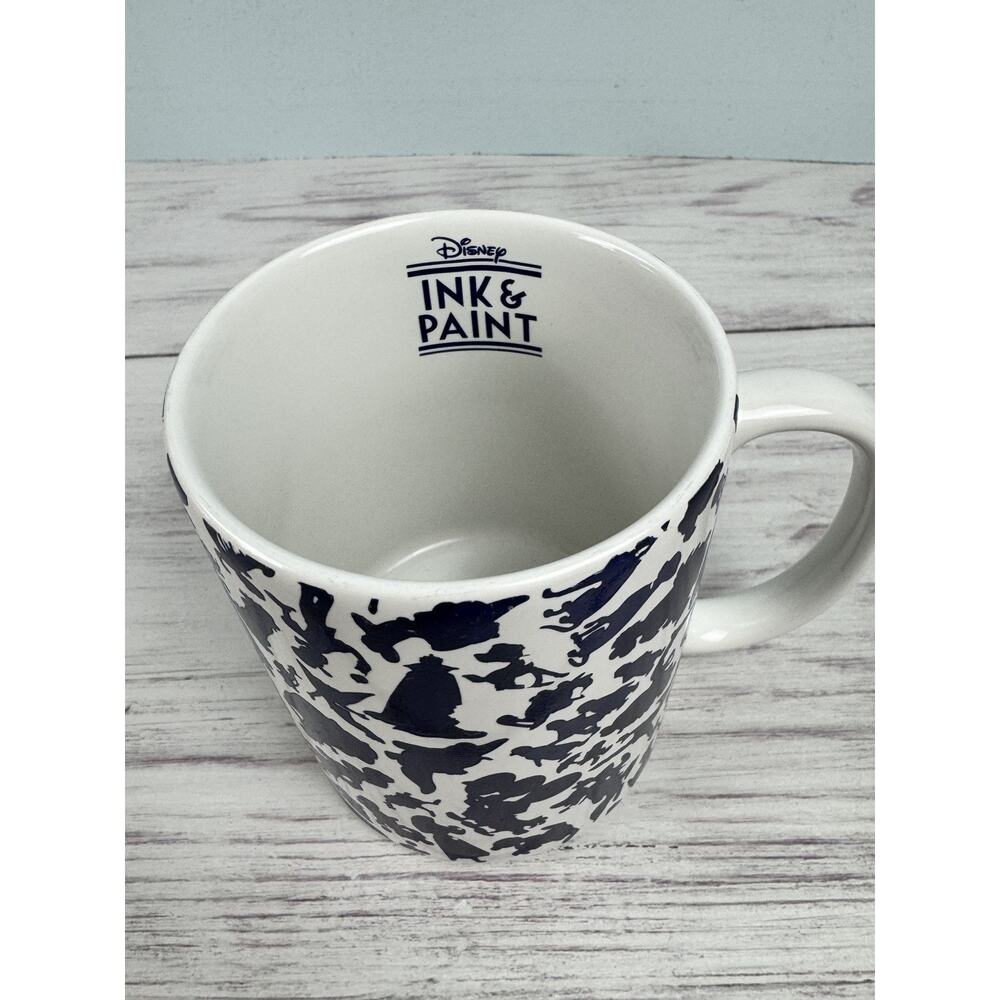Disney‎ Ink & Paint Color Changing Ceramic Coffee Mug Cup Character Silhouettes - Picture 2 of 16